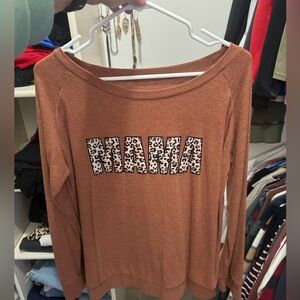 Mama Cheetah Long Sleeve